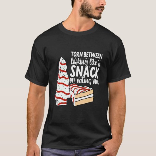おやつに見えることと食べることの間で引き裂かれる Tシャツ (正面)