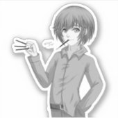 おやつの時間 シール (正面)