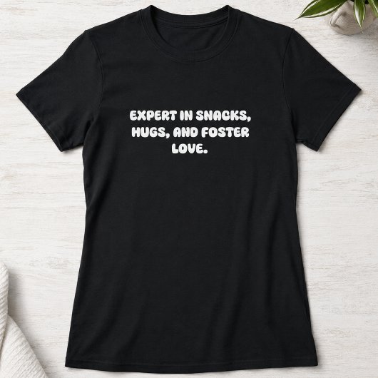 おやつの達人 ハグ 育児愛デザイン Tシャツ