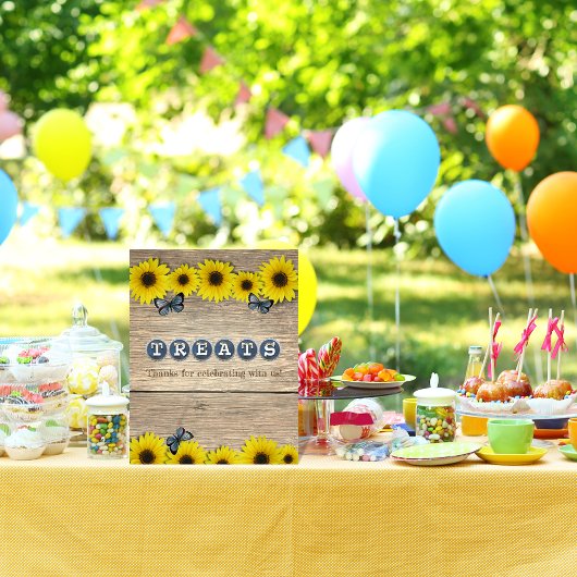 おやつひまわり素朴赤ちゃんシャワー ポスター