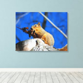 おやつタイム キャンバスプリント (インサイチュ (ウッドフロア))