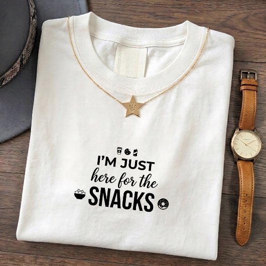 おやつ中毒者の名言Tシャツ Tシャツ