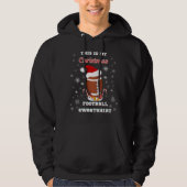 おやつ付きクリスマス フットボールTシャツ パーカ (正面)