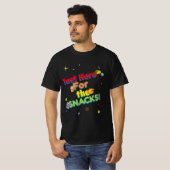 おやつ目当てだけどパーティーTシャツ Tシャツ (正面フル)