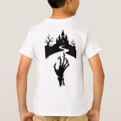 "おやつ目当てです" Tシャツ (裏面)