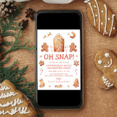 おやばい！ジンジャーブレッドハウスの飾り付けパーティー 招待状