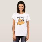 おやまぁコッド 面白い魚のダジャレ Tシャツ (正面フル)