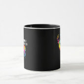 おやまあ、鹿がクィア! LGBT Pride デザイン マグカップ (中央)