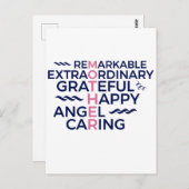 おやる気を起こさせる母さ感動的んの誕生日 ポストカード (正面/裏面)