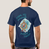 おや、正義の方向を指しているようですね Tシャツ (裏面)