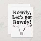 おや、騒ぎましょう  サンキューカード (正面/裏面)