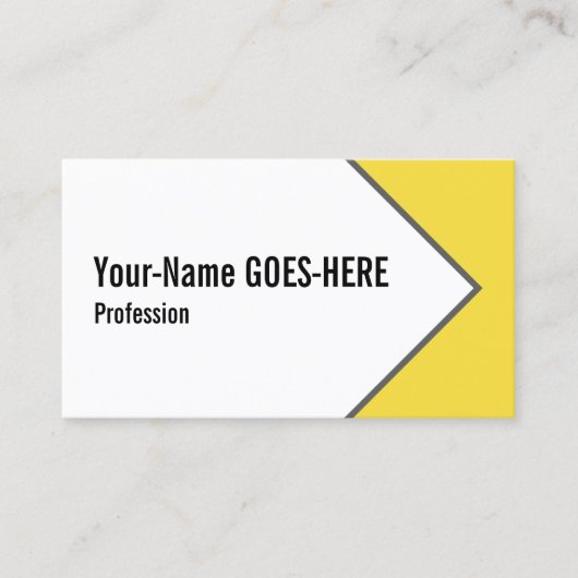 およびお洒落エグゼクモダンティブ・ビジネス・カード 名刺 (正面)