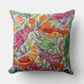 およびお洒落フローラバカラフルード装飾用クッション クッション (正面)