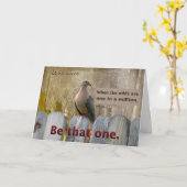 およびやる気を起こさせる感動的勇気付けられるカード カード (黄色い花)