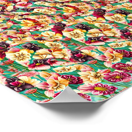 およびよくはしゃぐ人気がある – 非表示3Dプリント ポスター (角)