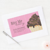 およびエレガントスタイリッシュベーカリー包装シール 長方形シール (封筒)