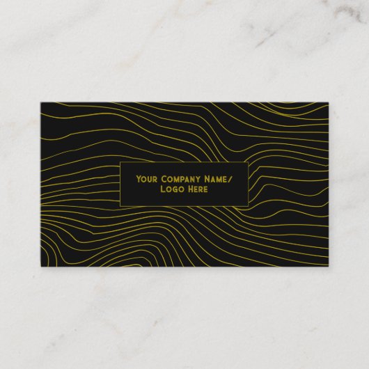 およびエレガントビジネスタイリッシュス・カード・テンプレート 名刺 (正面)