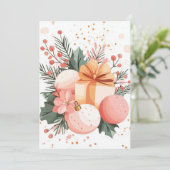 およびエレガントフェスティバル休日グリーティングカード シーズンカード (スタンド正面)