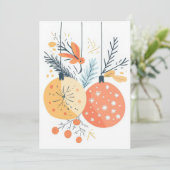 およびエレガントフェスティバル休日グリーティングカード シーズンカード (スタンド正面)