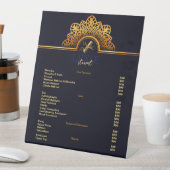 およびエレガント上品な美容師価格表 台座サイン (インサイチュ)