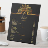 およびエレガント上品な美容師価格表 台座サイン (インサイチュ)