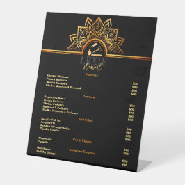 およびエレガント高級爪、 ネイル技術価格表 台座サイン