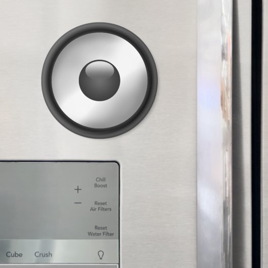 およびカッコいいおもしろい音楽スピーカーデザイン マグネット (インサイチュ (冷蔵庫))