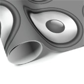 およびカッコいいおもしろい音楽スピーカーデザイン ラッピングペーパー (ロールコーナー)