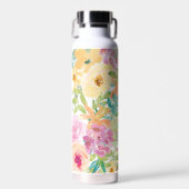 およびカラフルかわいらしフローラ水の色 ウォーターボトル (正面)