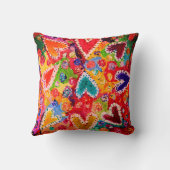 およびカラフル抽象芸術ハート装飾用クッション クッション (裏面)