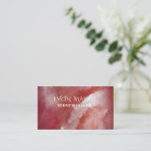 およびスタイリッシュオリジナルイベントマネージャの名刺 名刺 (スタンド正面)