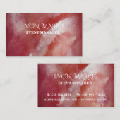 およびスタイリッシュオリジナルイベントマネージャの名刺 名刺 (正面/裏面)