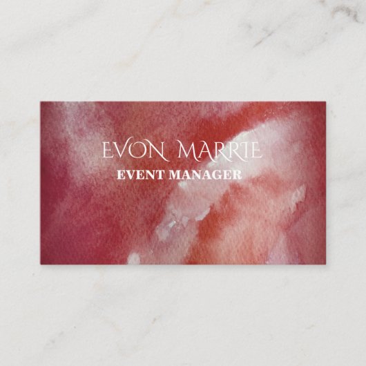 およびスタイリッシュオリジナルイベントマネージャの名刺 名刺 (正面)