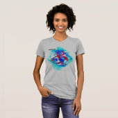 "およびニック著オオカミ" Tシャツ (正面フル)