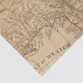 およびノースカロライナバージニア州の地図 薄葉紙 (詳細)