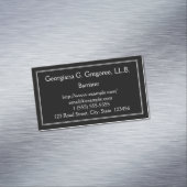 およびミニマルバリスター磁石名刺 マグネット名刺 (インサイチュ)