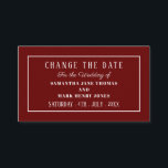 およびモダン、任意の色、日付の変更 エンクロージャーカード<br><div class="desc">そしモダンて、任意の色は、名刺の店によって日付カードを変更する。あらゆる素晴らし種類のパーティーやイベントのために。結婚式、婚約、誕生日、記念日e.t.c.この製品のすべての色とフォントを編集できる。</div>