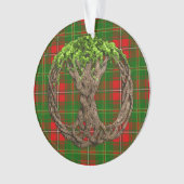 および一族の干し草のタータンチェックケルト族の生命の樹 オーナメント (正面)