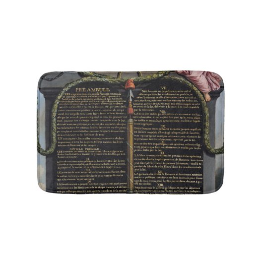 および市民人権の宣言 バスマット (正面)