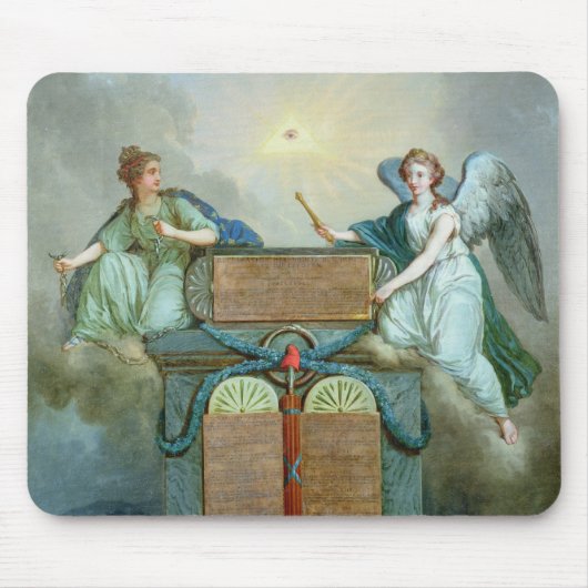 および市民人権の宣言 マウスパッド (正面)