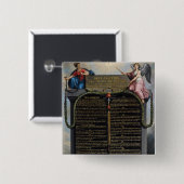 および市民人権の宣言 缶バッジ (正面&裏面)