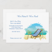 および移退職した動されたお知らせ 招待状 (正面/裏面)