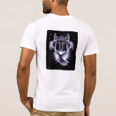 および鳩イエス・キリストイバラの冠 Tシャツ (裏面)
