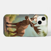 おりがみのムース iPhoneケース (裏面横)