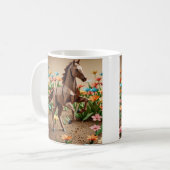 おりがみの馬 コーヒーマグカップ (正面左)