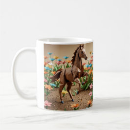 おりがみの馬 コーヒーマグカップ