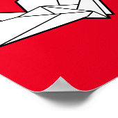 おりがみの鳥 ポスター (角)