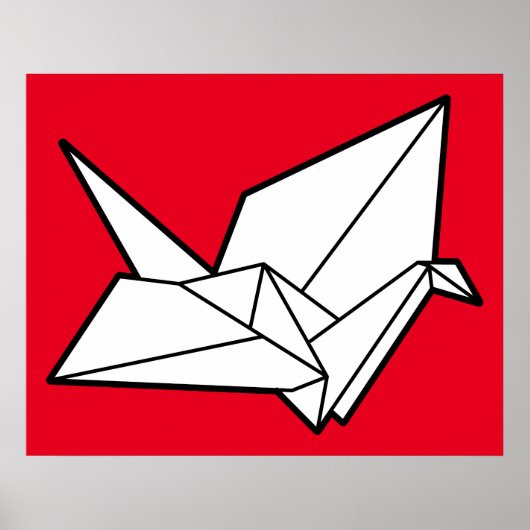 おりがみの鳥 ポスター (正面)