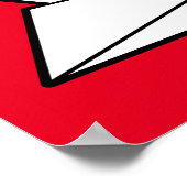 おりがみの鳥 16 x 12 ポスター (角)