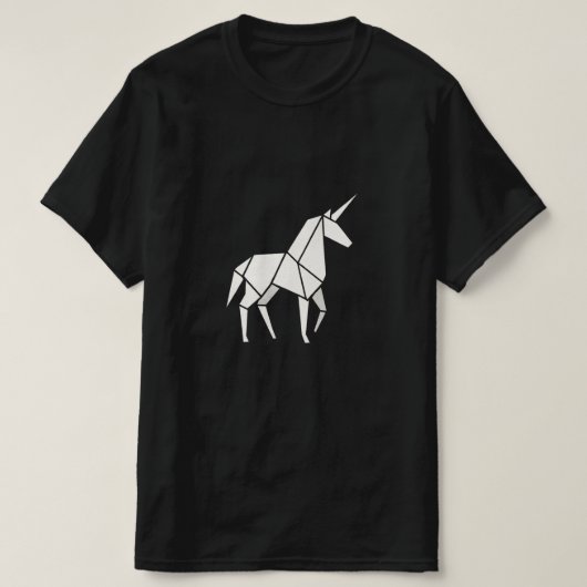 おりがみユニコーンTシャツ Tシャツ (デザイン正面)